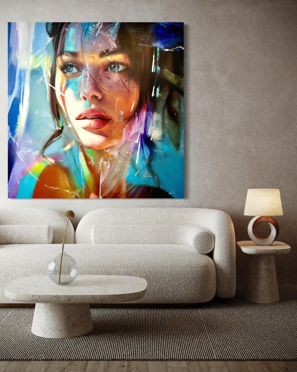Woman Painting - GIGI