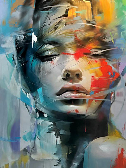 Woman Painting - ESPERANZA