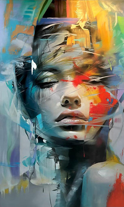 Woman Painting - ESPERANZA