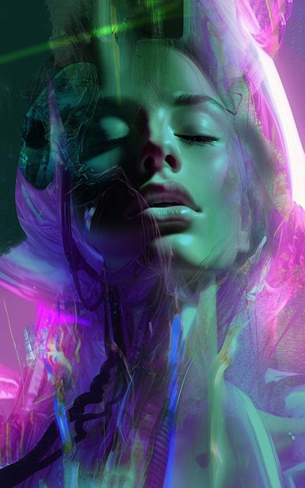 Original Woman Painting - CLARIDAD
