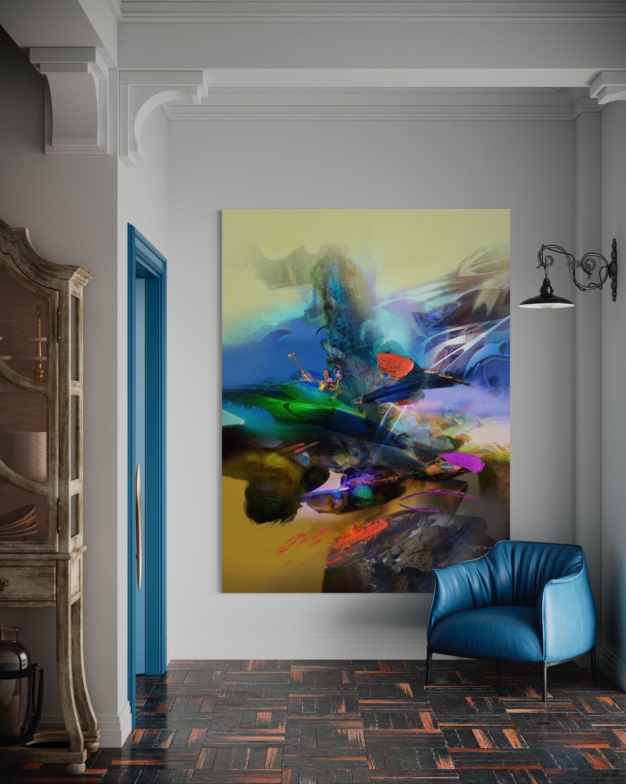 Abstract Painting - CARIBU