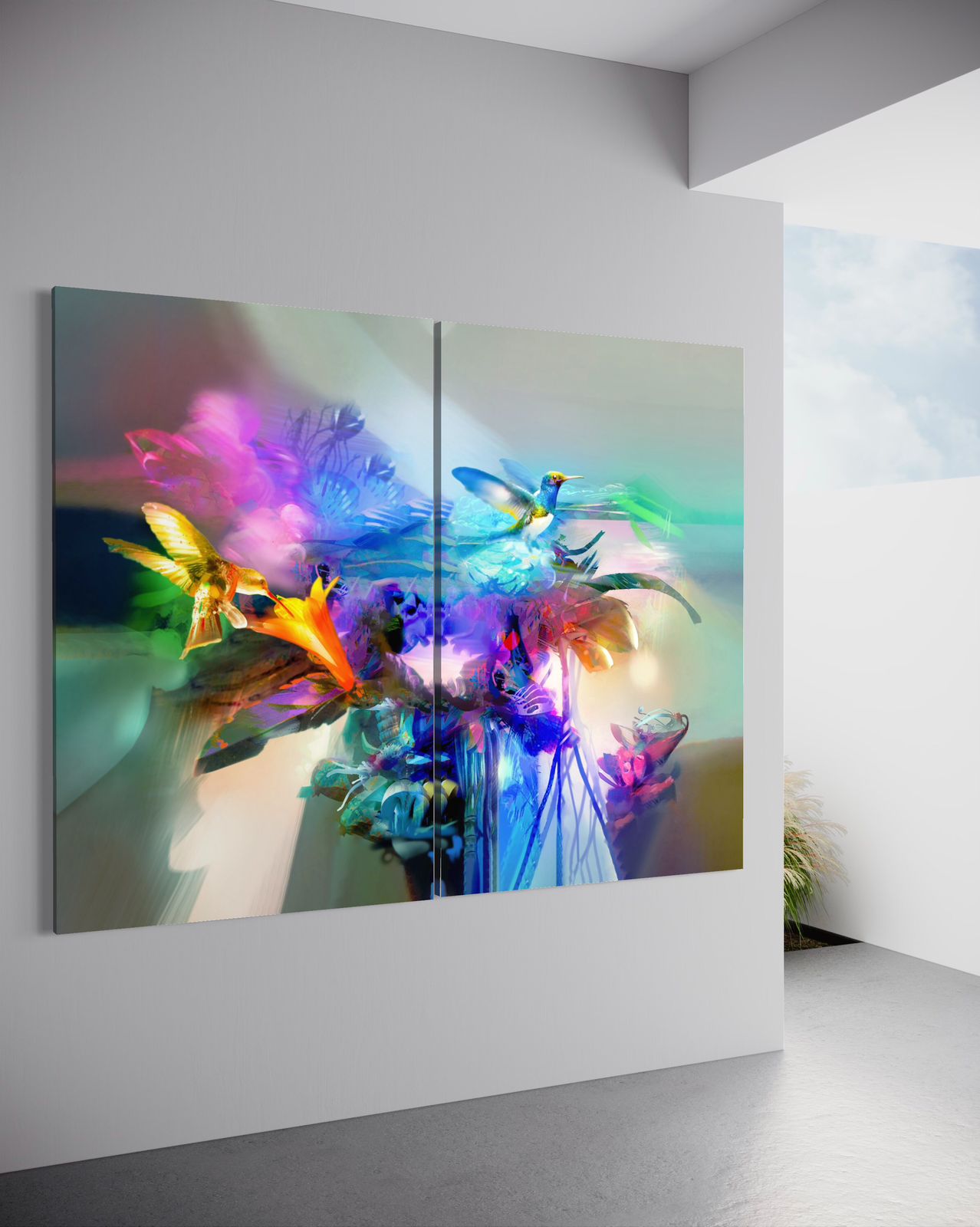 Nature Painting - CELESTE