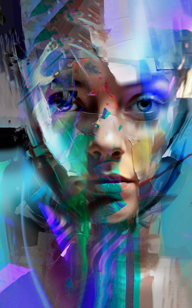 Original Woman Painting - EPIFANIA