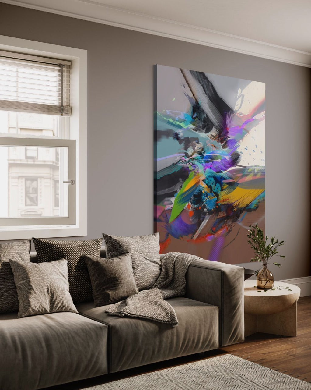 Abstract Painting - HOMERO