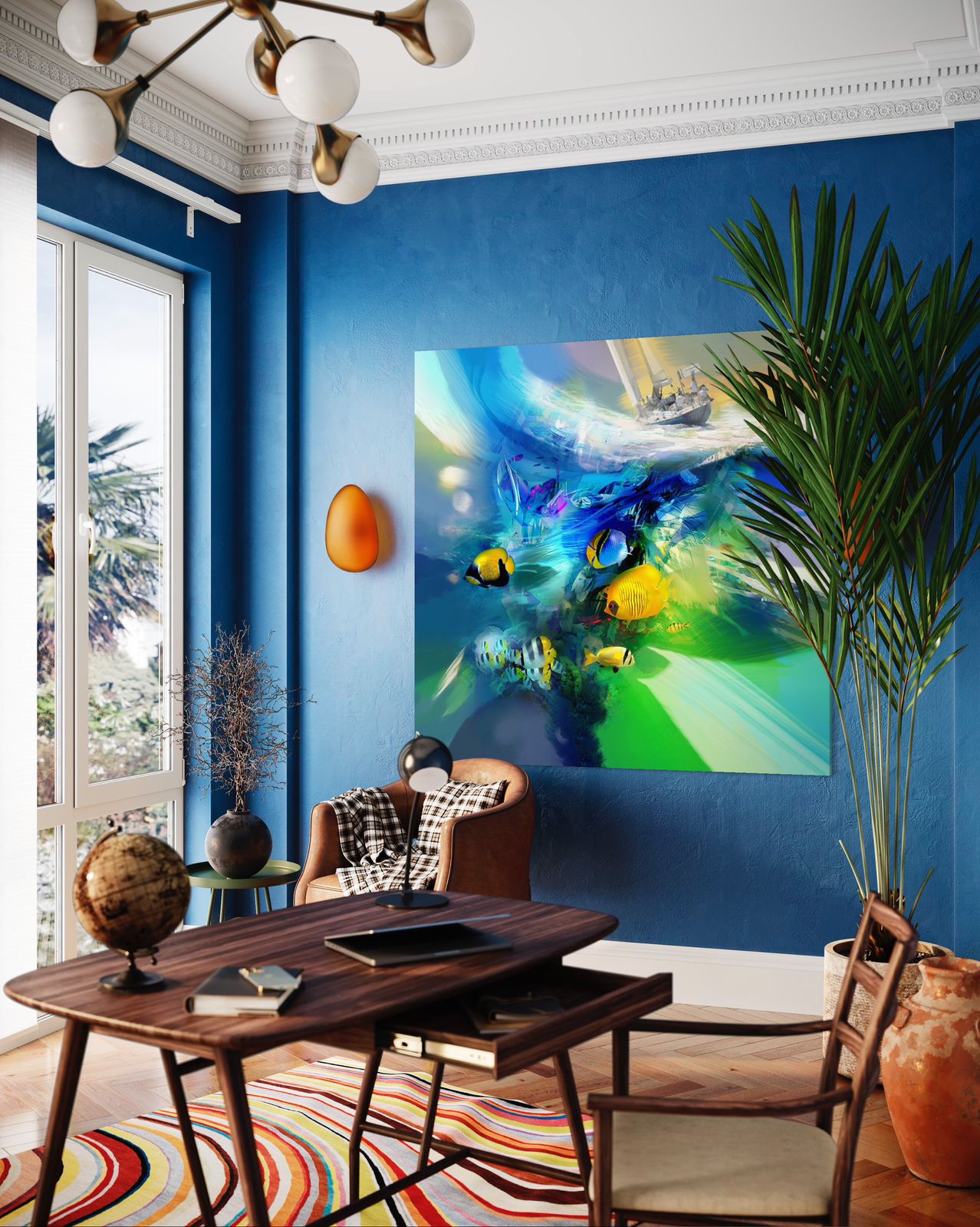 Marine Painting - NAVEGANTES