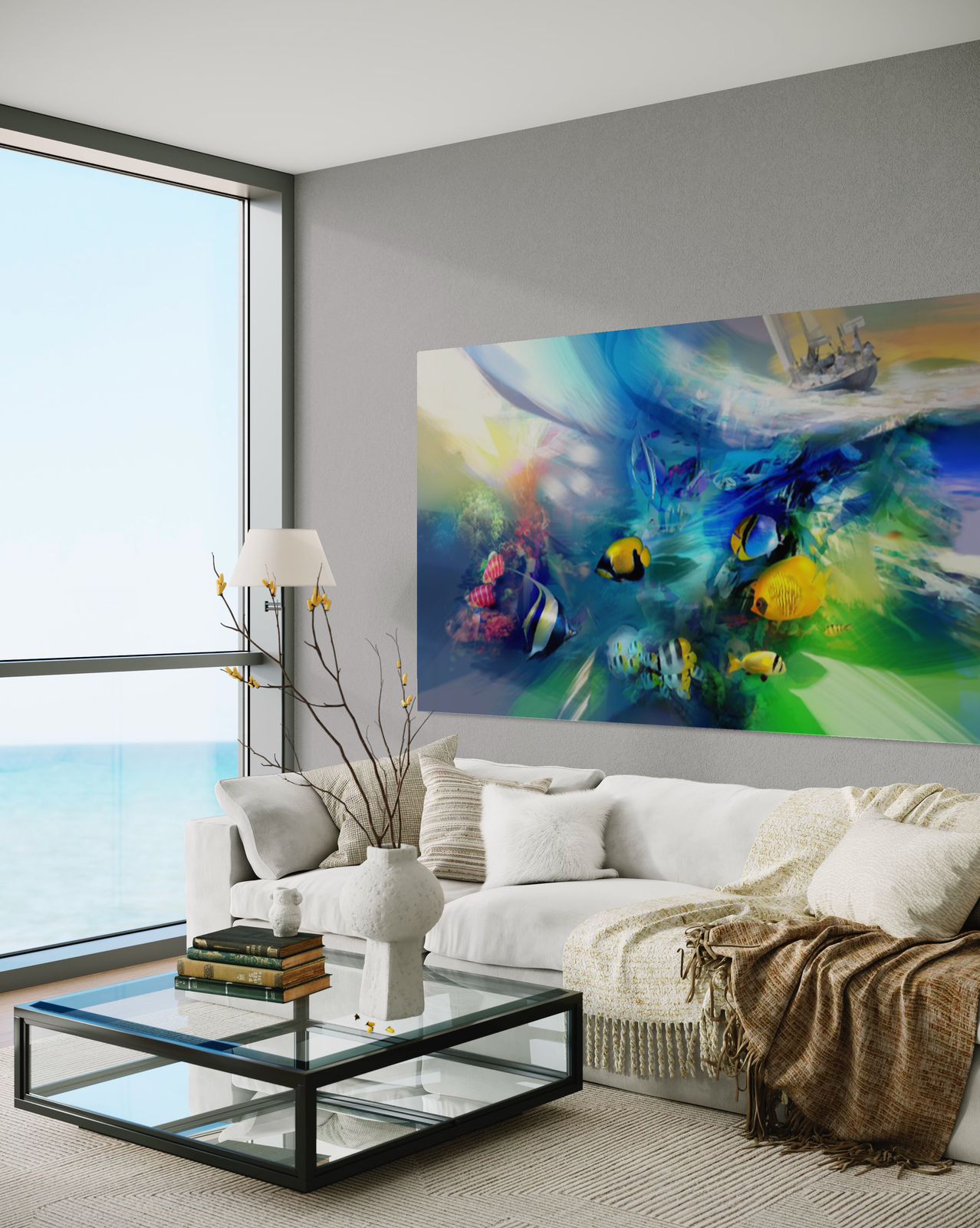 Marine Painting - NAVEGANTES