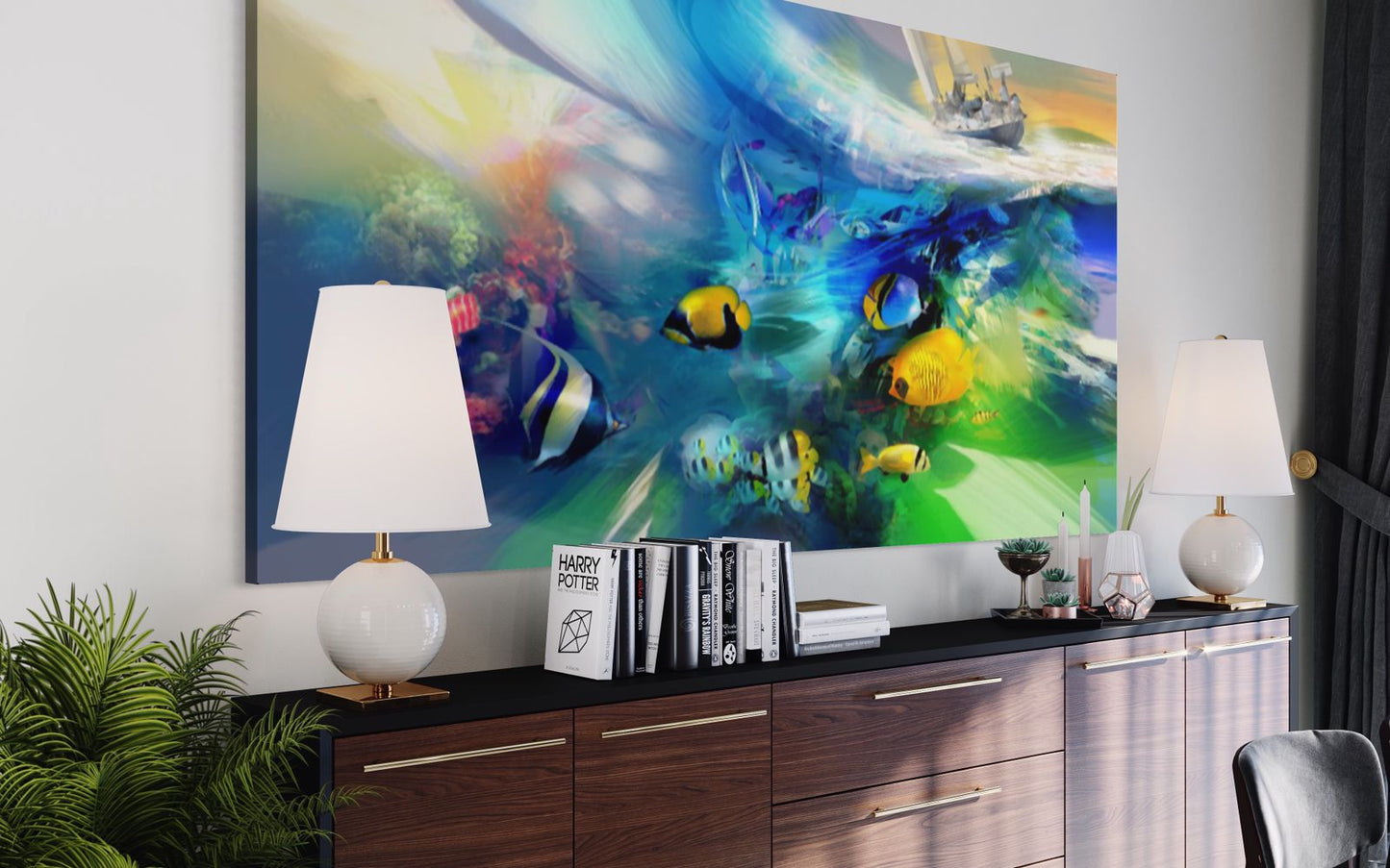 Marine Painting - NAVEGANTES