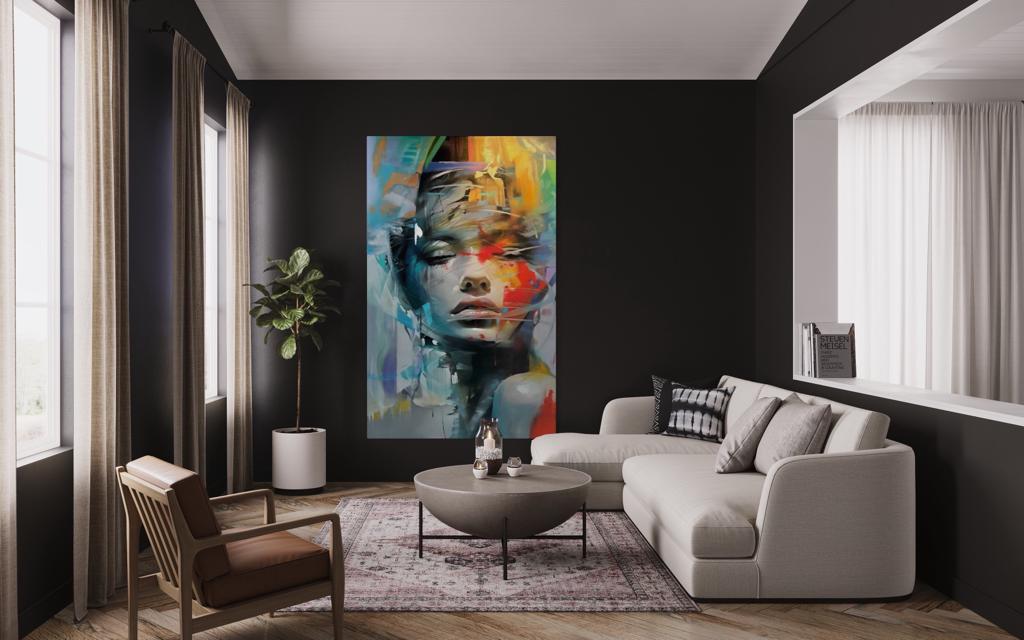 Woman Painting - ESPERANZA
