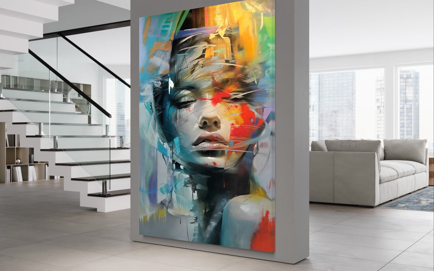 Woman Painting - ESPERANZA