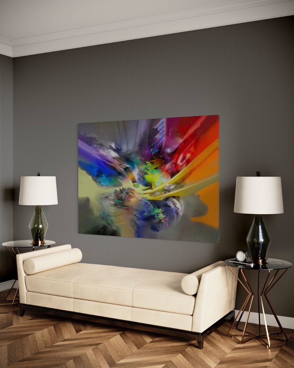 Espitia Fine Art - Limited Edition Original Painting - Abstract Painting - ALEGRIA - 98in x 59in | 250cm x 150cm - 9