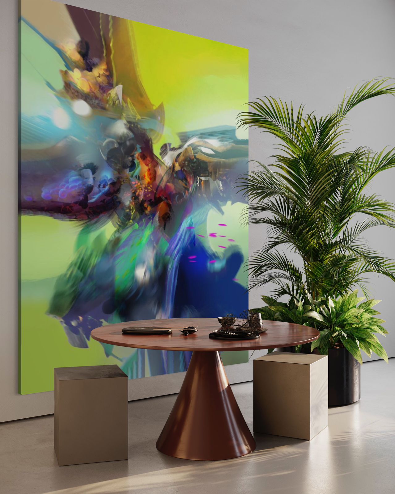 Espitia Fine Art - Acrylic Painting - Abstract Painting - ARTEMISA - 59in x 79in | 150cm x 200cm - 6