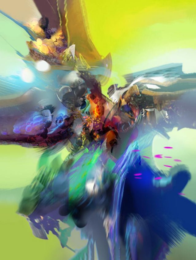 Espitia Fine Art - Acrylic Painting - Abstract Painting - ARTEMISA - 59in x 79in | 150cm x 200cm - 4