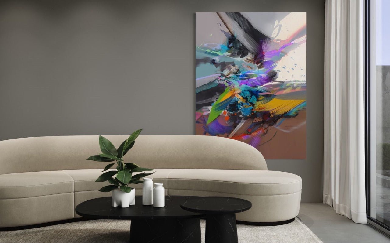Espitia Fine Art - Acrylic Painting - Abstract Painting - HOMERO - 59in x 79in | 150cm x 200cm - 4