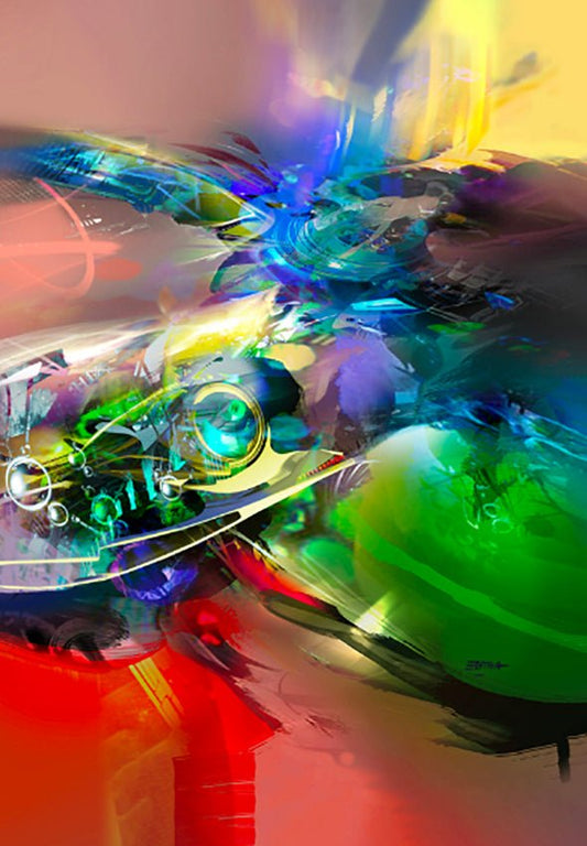 Espitia Fine Art - Acrylic Painting - Abstract Painting - MANDRAGORA - 59in x 79in | 150cm x 200cm - 1