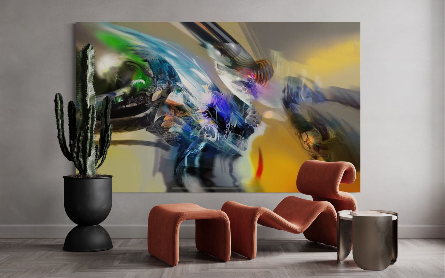 Espitia Fine Art - Acrylic Painting - Abstract Painting - SIRIUS - 98in x 59in | 250cm x 150cm - 4