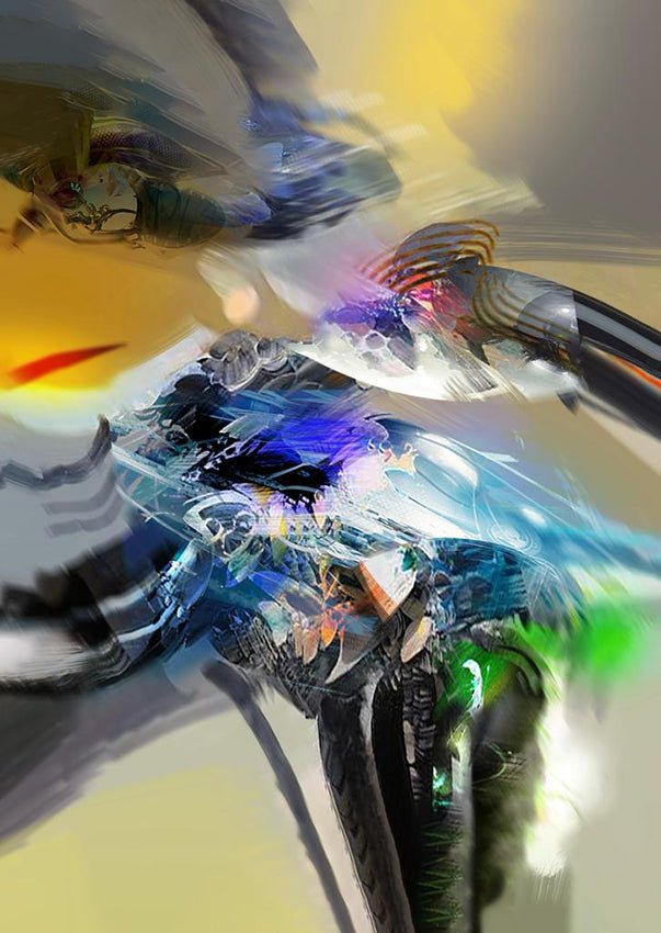 Espitia Fine Art - Acrylic Painting - Abstract Painting - SIRIUS - 59in x 79in | 150cm x 200cm - 1