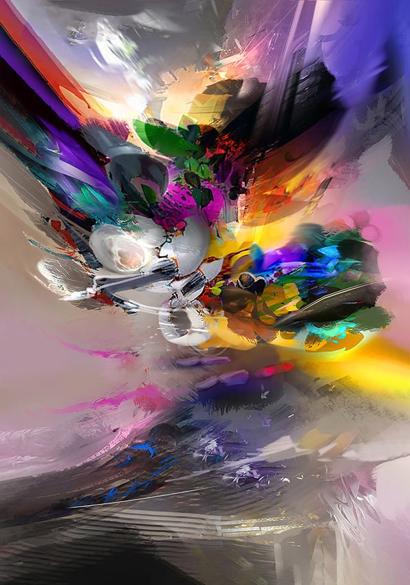 Espitia Fine Art - Acrylic Painting - Abstract Painting - VENUS - 99in x 79in | 150cm x 200cm - 1