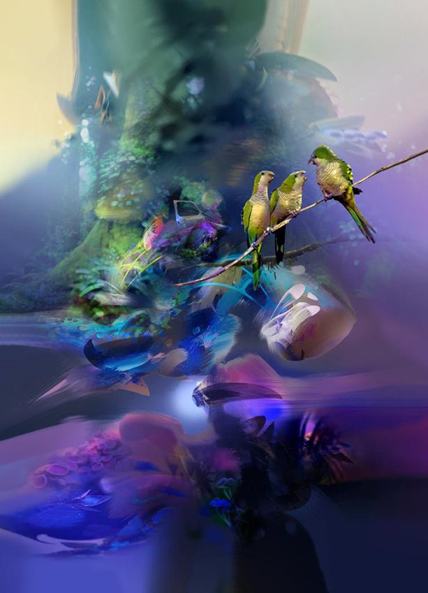 Espitia Fine Art - Acrylic Painting - Nature Painting - ENCANTO - 59in x 79in | 150cm x 200cm - 1