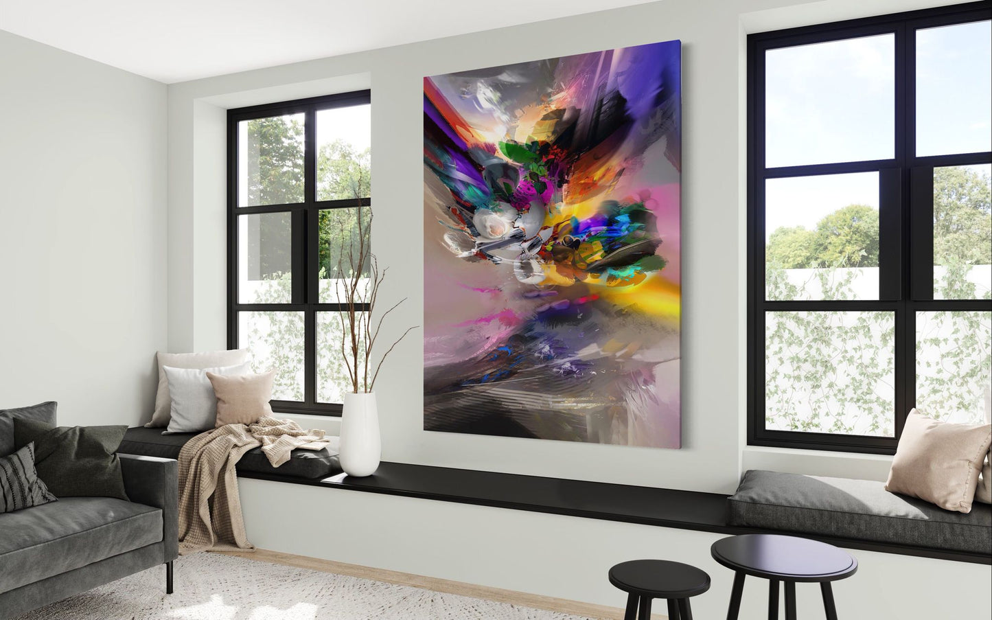 Espitia Fine Art - Acrylic Painting - Abstract Painting - VENUS - 99in x 79in | 150cm x 200cm - 3