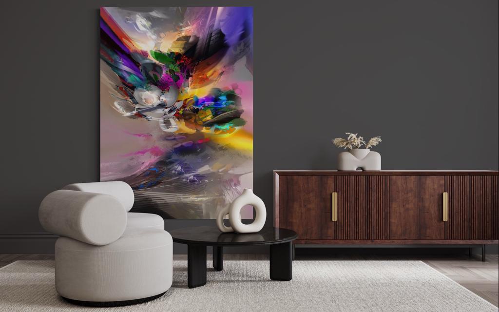 Espitia Fine Art - Acrylic Painting - Abstract Painting - VENUS - 99in x 79in | 150cm x 200cm - 2