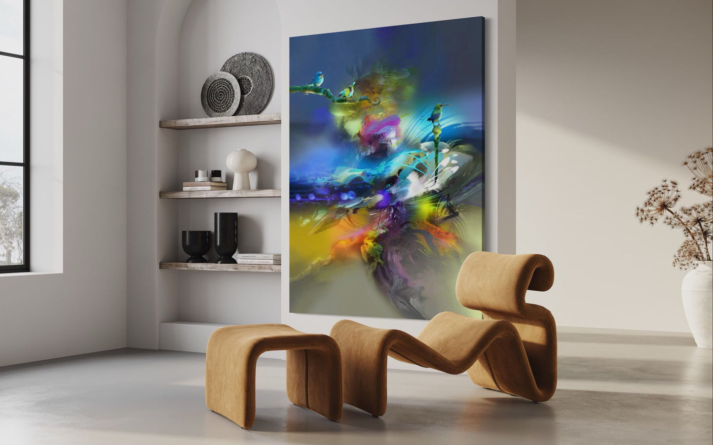 Espitia Fine Art - Acrylic Painting - Nature Painting - PARAISO - 59in x 79in | 150cm x 200cm - 2