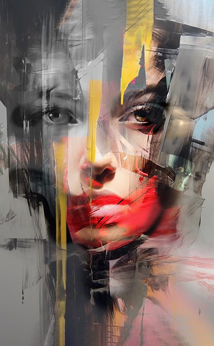 Espitia Fine Art - Limited Edition Original Painting - Woman Painting - CERTEZA - 59in x 94.5in | 150cm x 240cm - 1