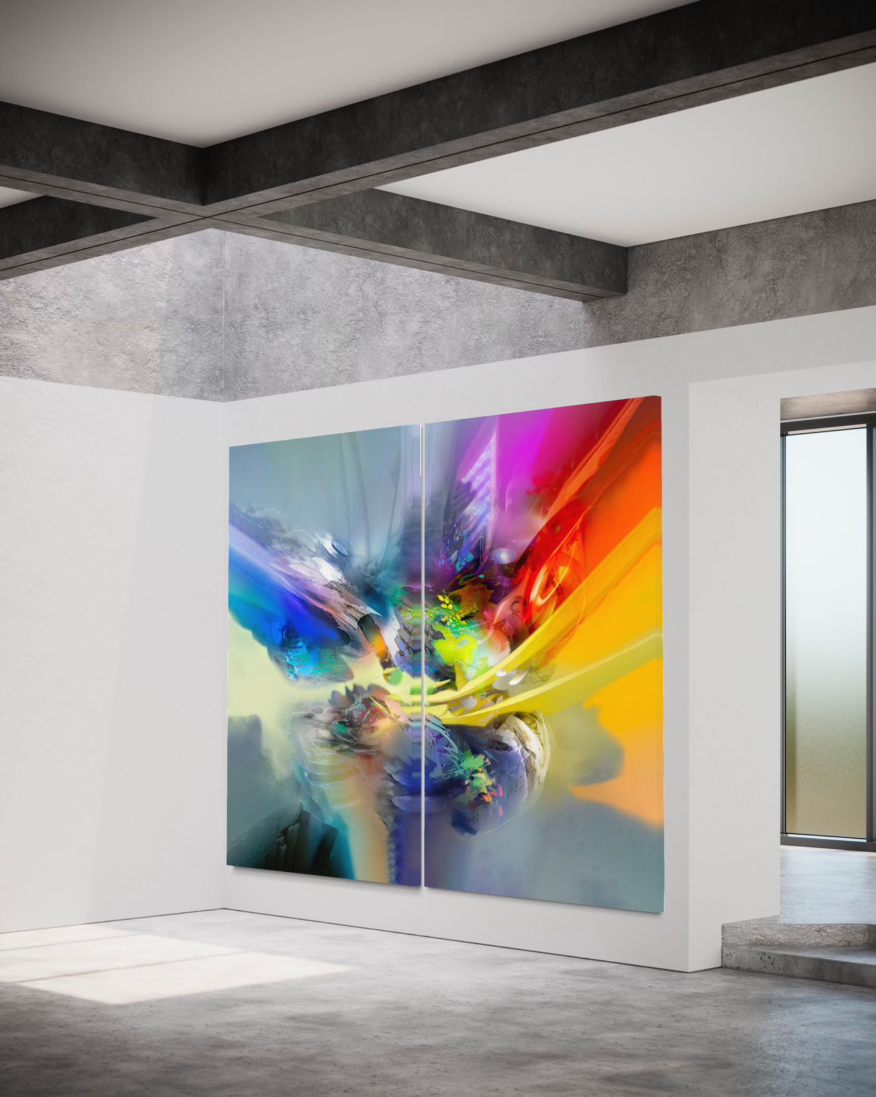 Espitia Fine Art - Limited Edition Original Painting - Abstract Painting - ALEGRIA - 118.1in x 93in | 300cm x 235cm - 6