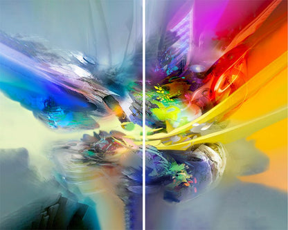 Espitia Fine Art - Limited Edition Original Painting - Abstract Painting - ALEGRIA - 118.1in x 93in | 300cm x 235cm - 5