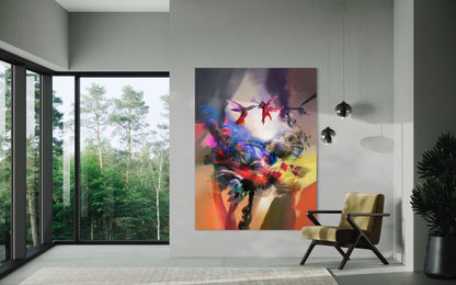 Espitia Fine Art - Acrylic Painting - Nature Painting - AURORA - 59in x 79in | 150cm x 200cm - 2