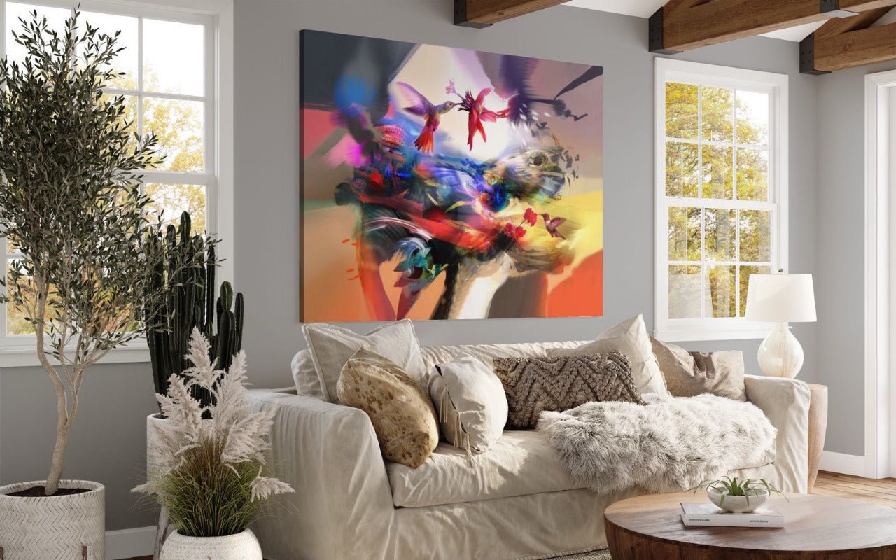 Espitia Fine Art - Acrylic Painting - Nature Painting - AURORA - 79in x 59in | 200cm x 150cm - 5